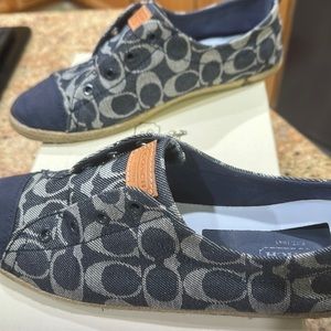 Women’s Denim Coach Espadrilles